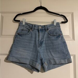 High Waisted Jean Shorts
